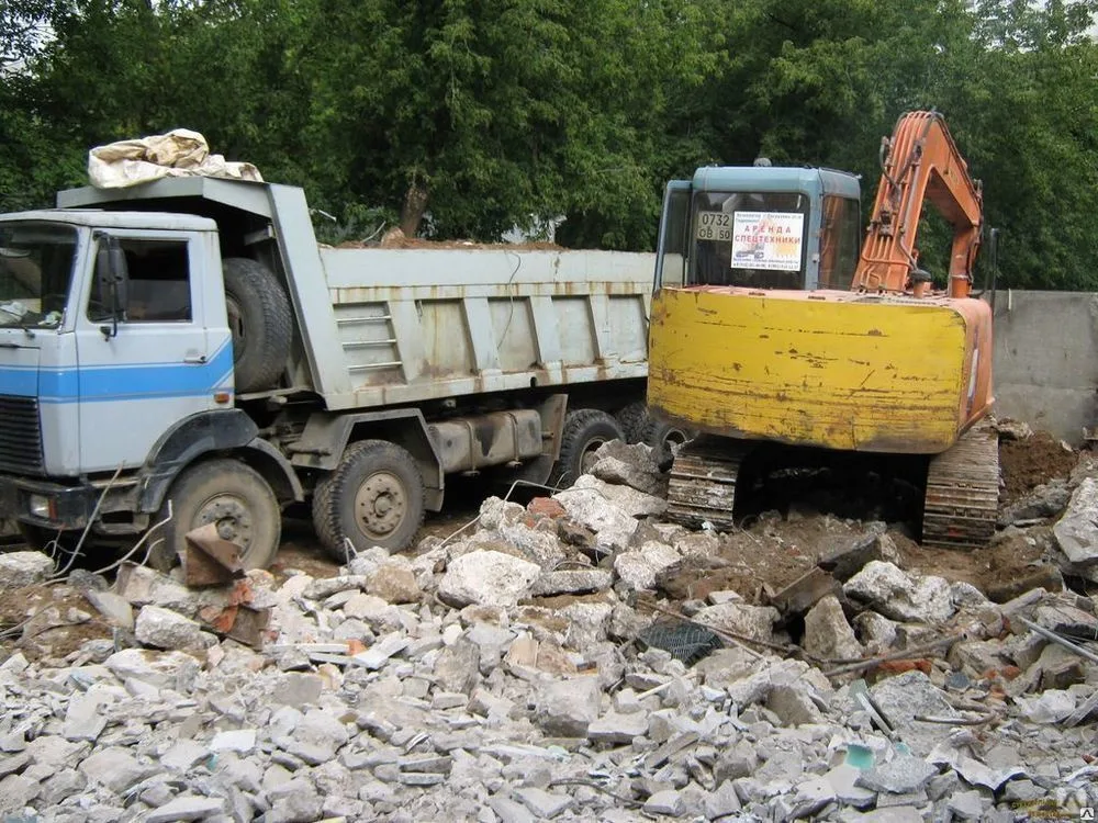 Вывоз бетонного боя и утилизация в Устях-Джегуте в октябре
