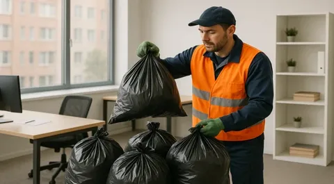 Уборка и вывоз мусора после мероприятий в Устях-Джегуте в октябре